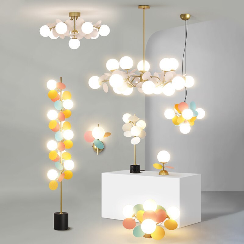 Arisha Modern Beautiful Ceiling LED Chandeliers Acrylic Glass 8