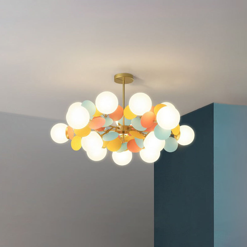 Arisha Modern Beautiful Ceiling LED Chandeliers Acrylic Glass 12
