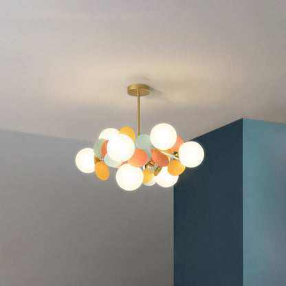 Arisha Modern Beautiful Ceiling LED Chandeliers Acrylic Glass 17