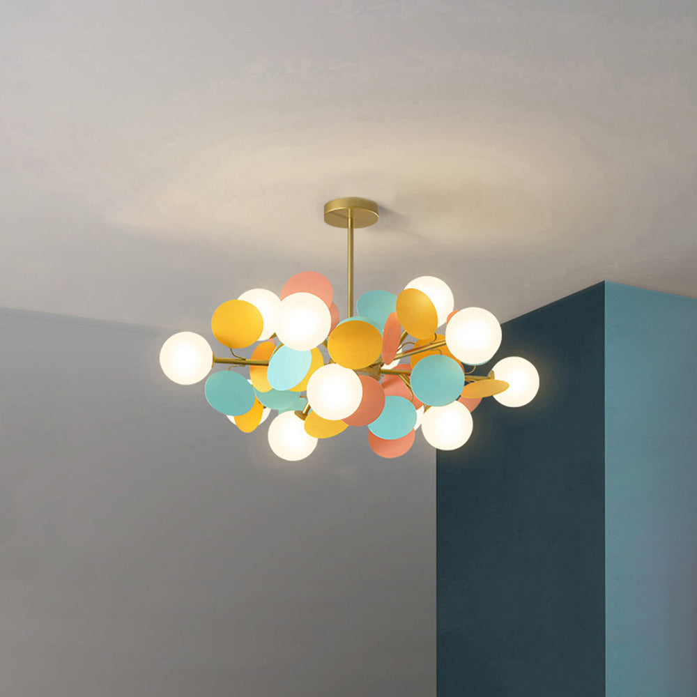 Arisha Modern Beautiful Ceiling LED Chandeliers Acrylic Glass 21