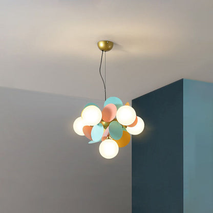 Arisha Modern Beautiful Ceiling LED Chandeliers Acrylic Glass 24