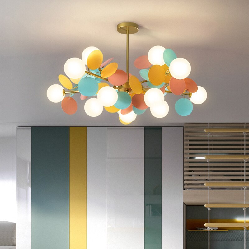 Arisha Modern Beautiful Ceiling LED Chandeliers Acrylic Glass 2