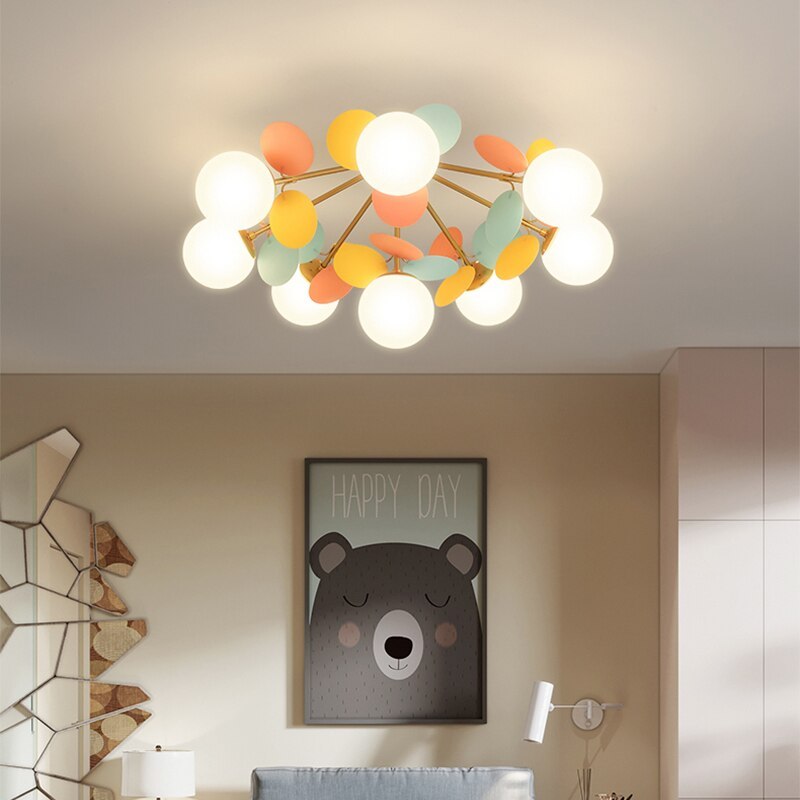 Arisha Modern Beautiful Ceiling LED Chandeliers Acrylic Glass 7