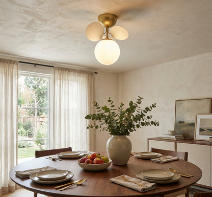 Elara Haus Statement Ceiling Light - Modern Acrylic Glass Series