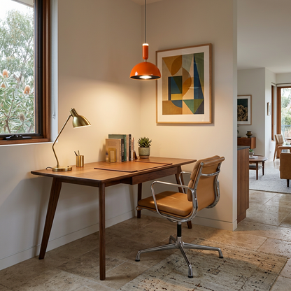 Elara Haus Stylish Mid-Century Accent Pendant
