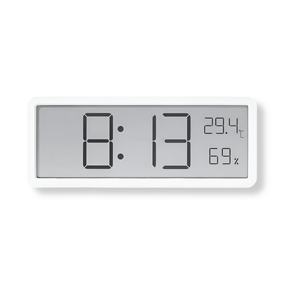 Ione - Digital LED Wall Clock with Temperature and Humidity 5