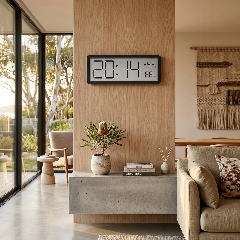 Elara Haus Stylish Multifunctional Digital Timepiece