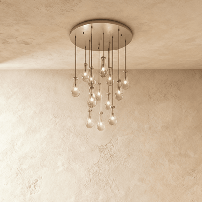 Pulcher Glass Tears Chandelier 8