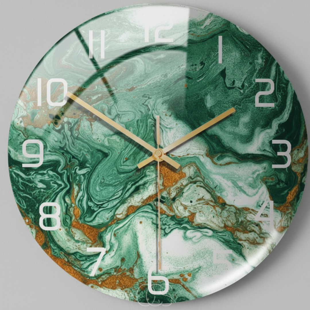 OCS - Marble Silent Wall Clock 2