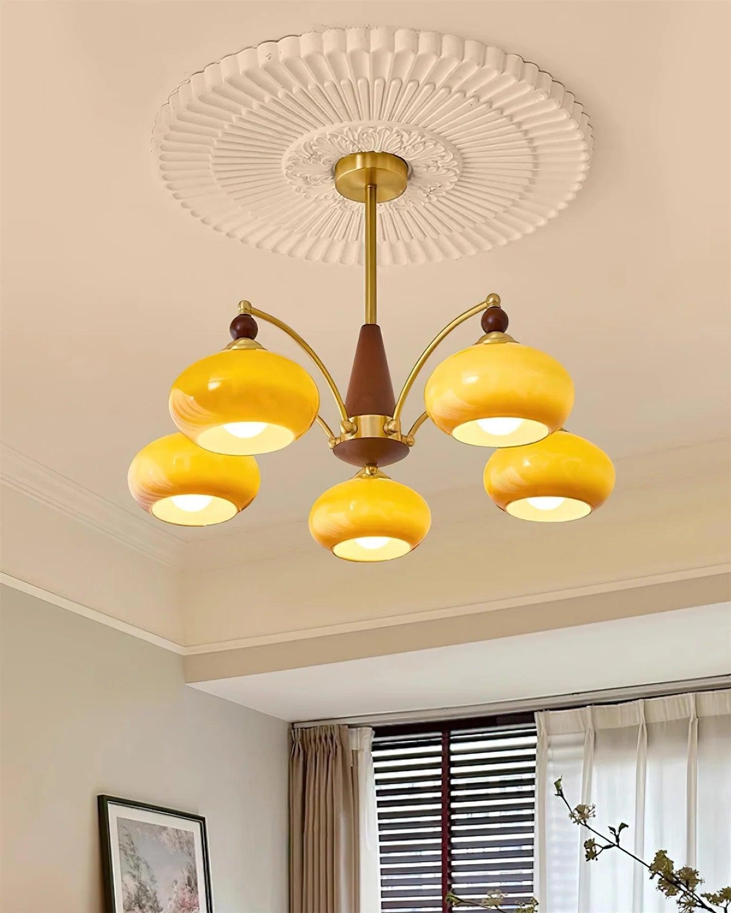 Retro Melodica Ceiling Chandelier 11