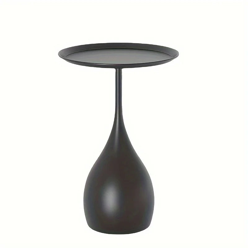 Ariessa - Mobile Round Side Table with Light Luxury Mini Design for Sofa or Bed 4