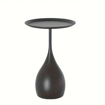 Ariessa - Mobile Round Side Table with Light Luxury Mini Design for Sofa or Bed 4