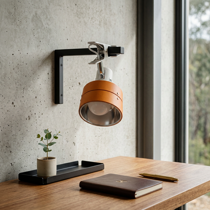 Elara Haus Swivel Clamp Desk Shelf Light