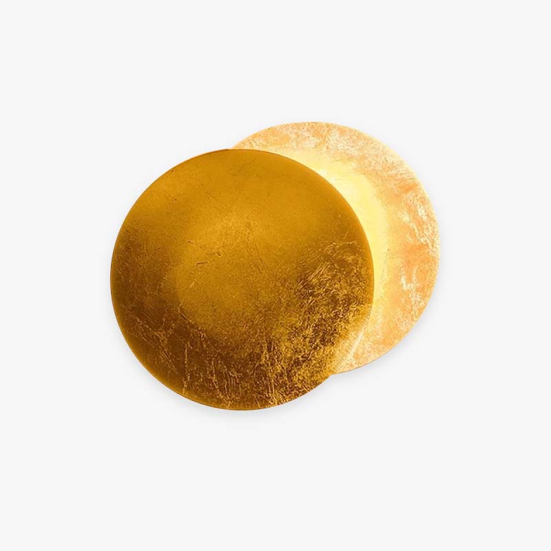 Modern Air LED Wall Light Metal Beautiful Round Moon 1