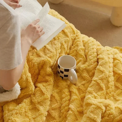 Eryndelle - Thick Warm Fleece Blanket Soft Stylish for Bedroom and Sofa 5