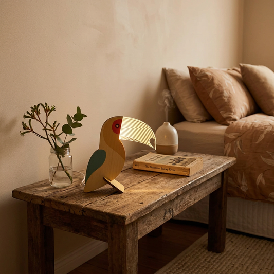 Elara Haus Wooden LED Night Light
