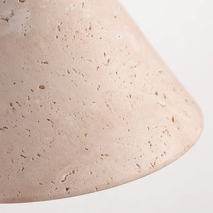 Modern wall sconce – a wall lamp with a wooden base and a conical shade 5