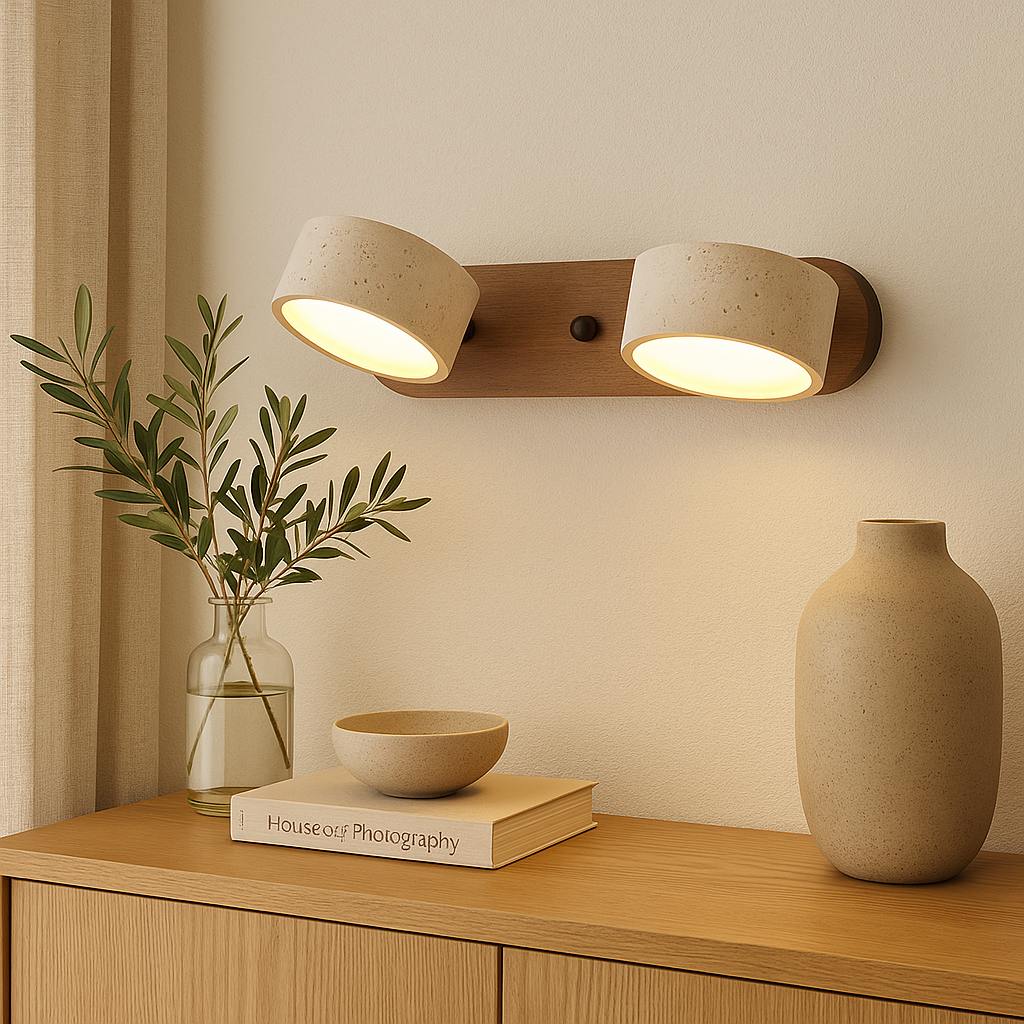 Travertine Wall Light 1