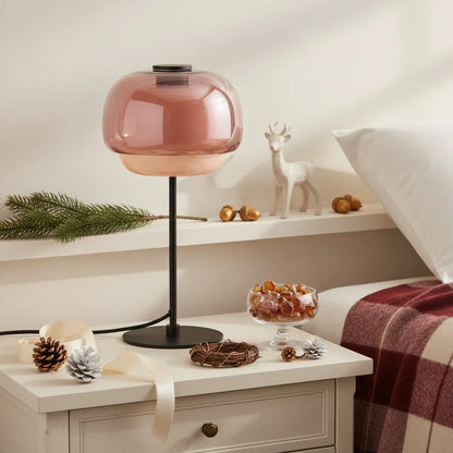 Elvrynor Nordic Colorful Glass Table Lamp 8