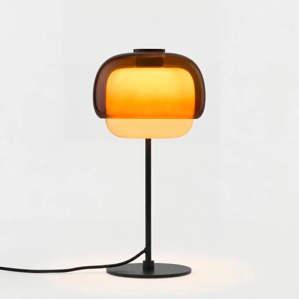 Elvrynor Nordic Colorful Glass Table Lamp 1