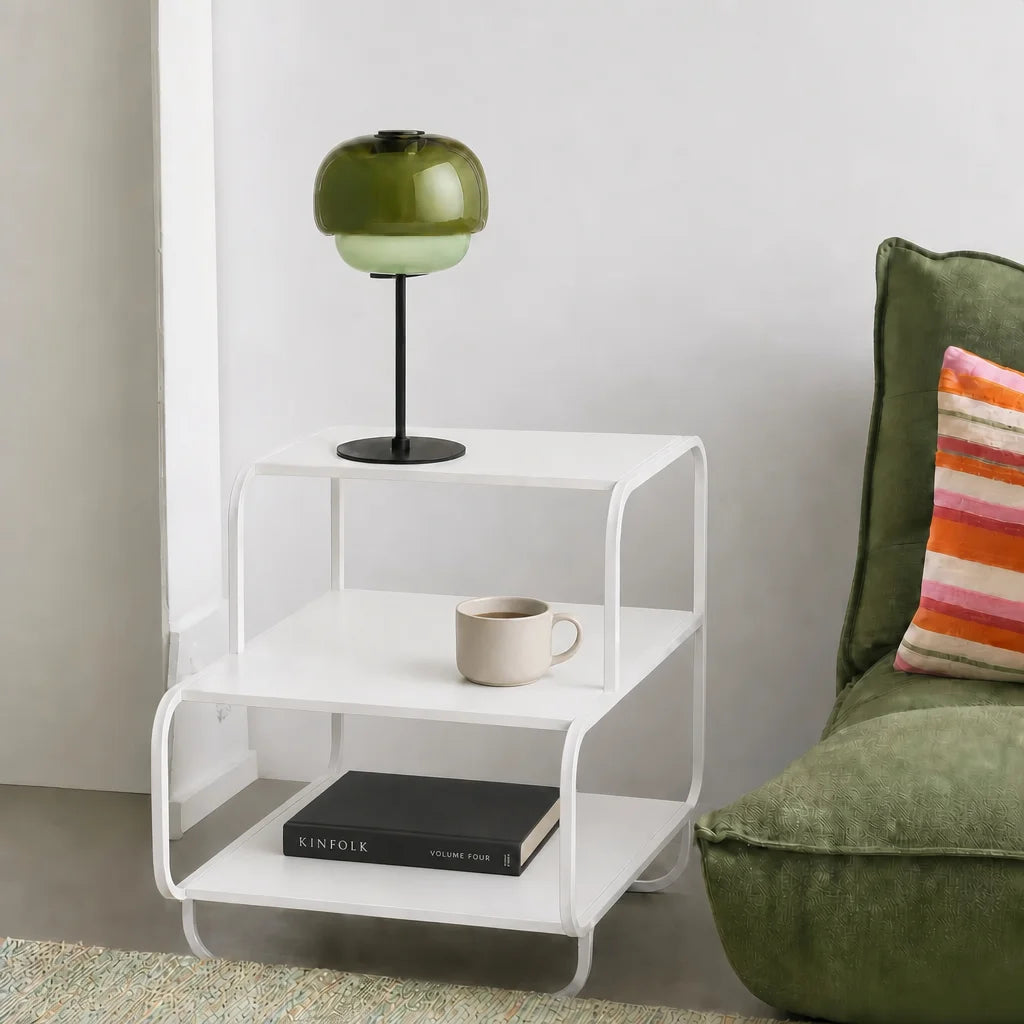 Elvrynor Nordic Colorful Glass Table Lamp 5