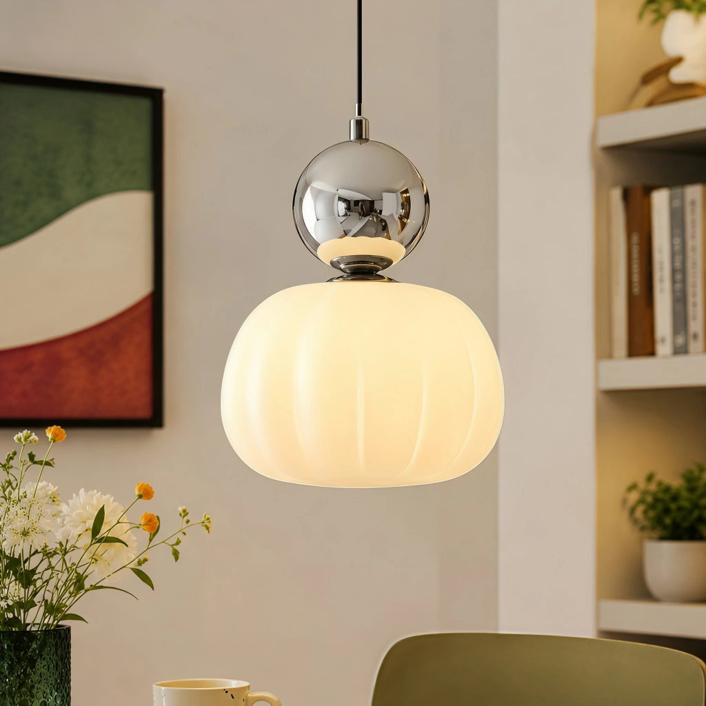 Scout Cream Art Deco Pendant Light 9