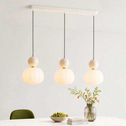Scout Cream Art Deco Pendant Light 14