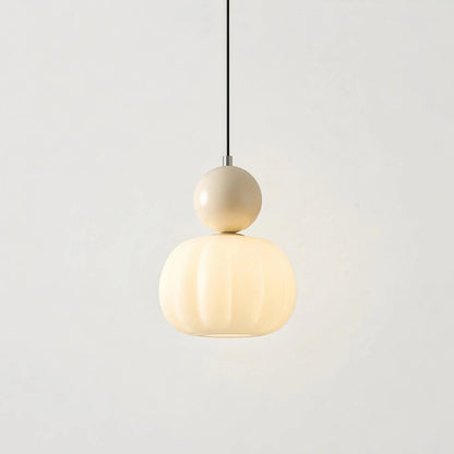 Scout Cream Art Deco Pendant Light 1
