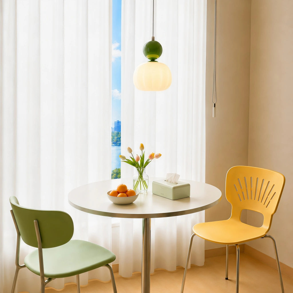 Scout Cream Art Deco Pendant Light 4