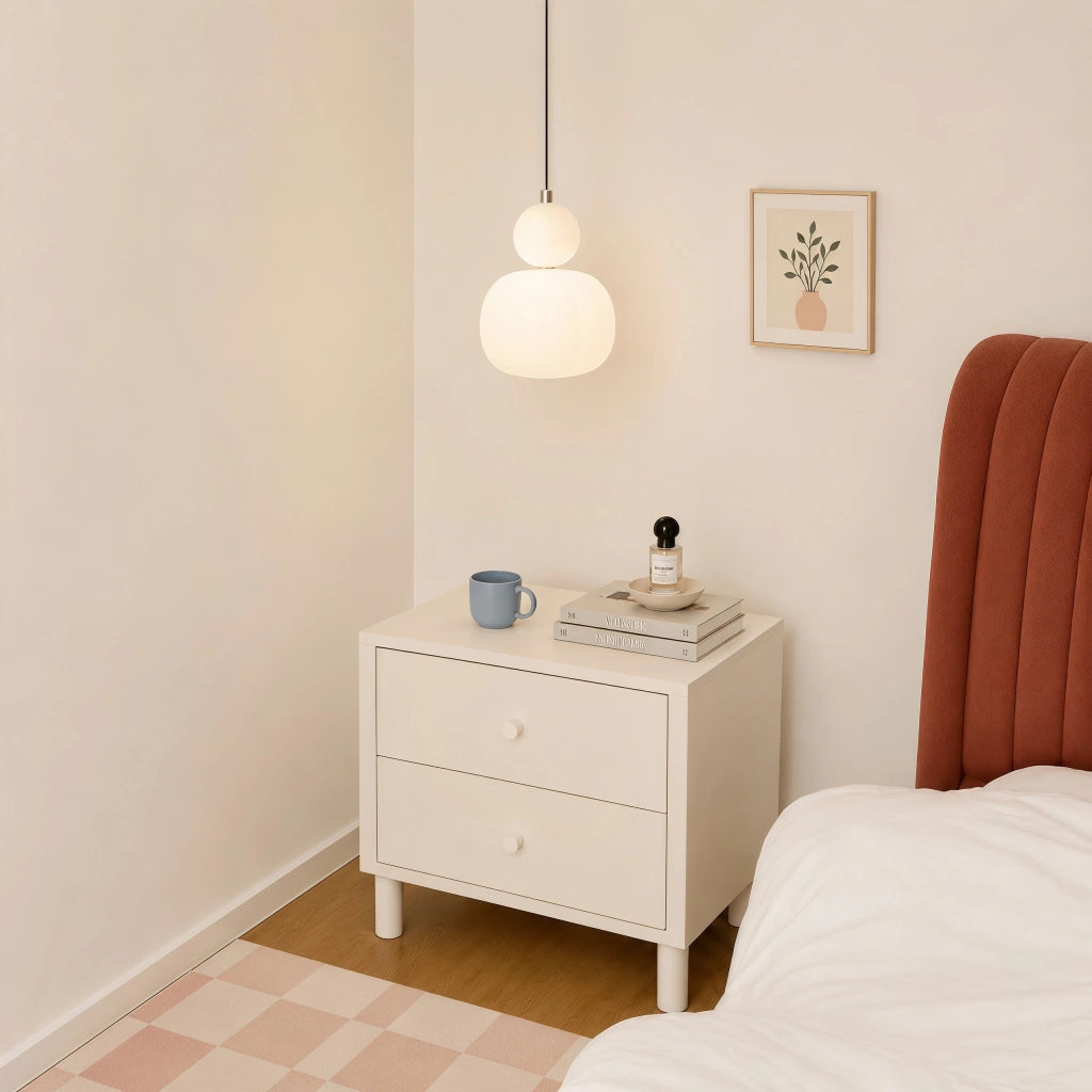 Scout Cream Art Deco Pendant Light 5