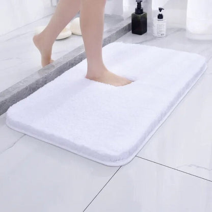 Elara Haus Ultra Plush Bath Rug - Faux Fur Microfibre Mat
