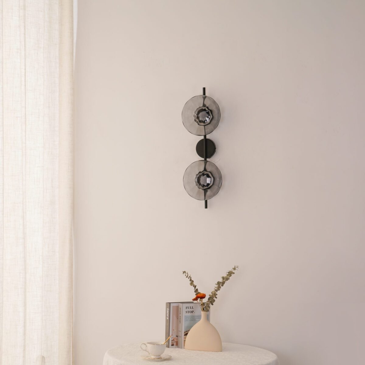 Nordic Round Design Ceto Glass Wall Light 7