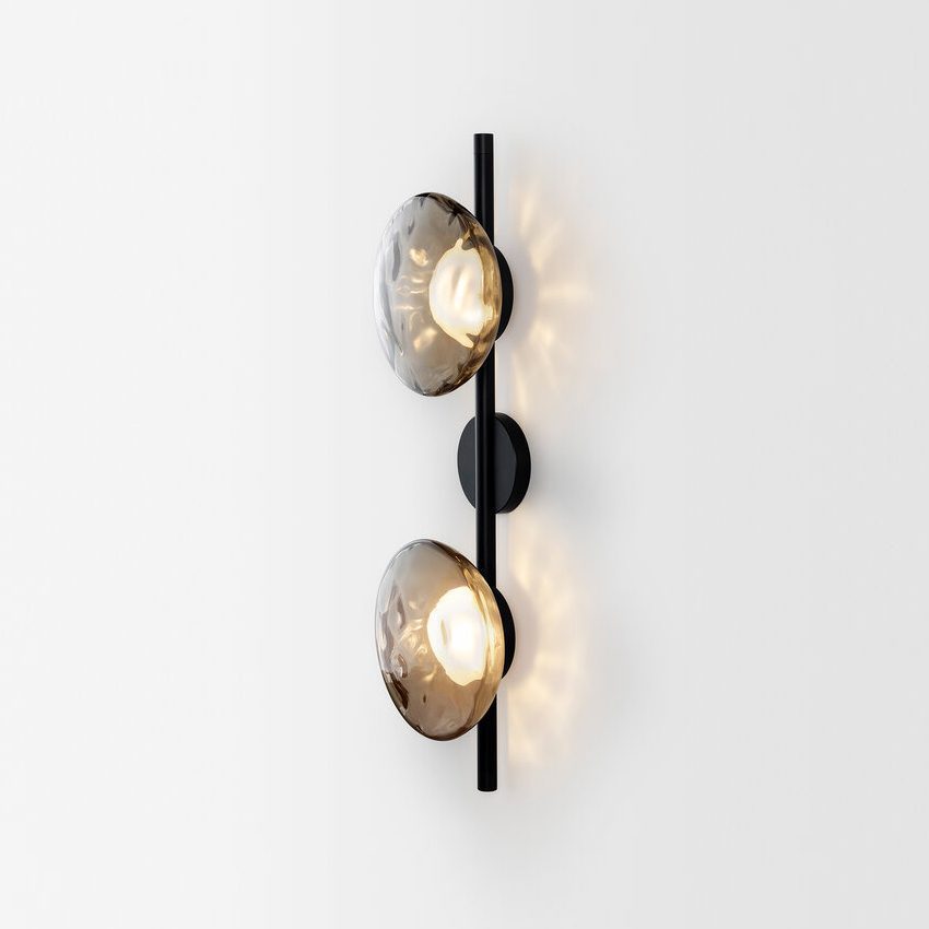 Nordic Round Design Ceto Glass Wall Light 2