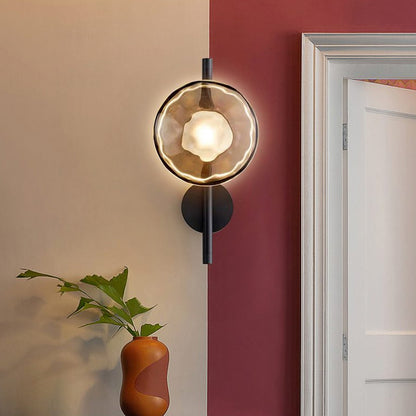 Nordic Round Design Ceto Glass Wall Light 4