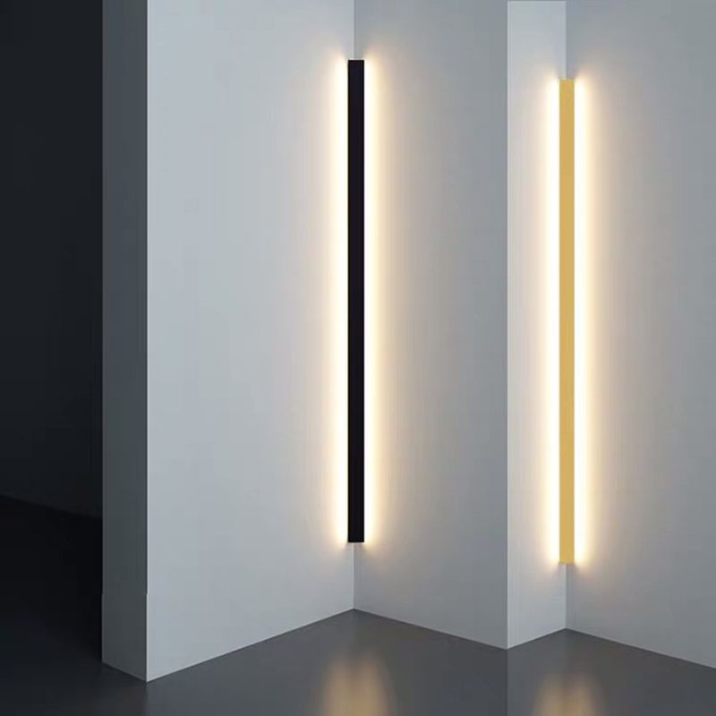 Arisha Minimalist Linear Metal Acrylic Wall Light for Bedroom 10