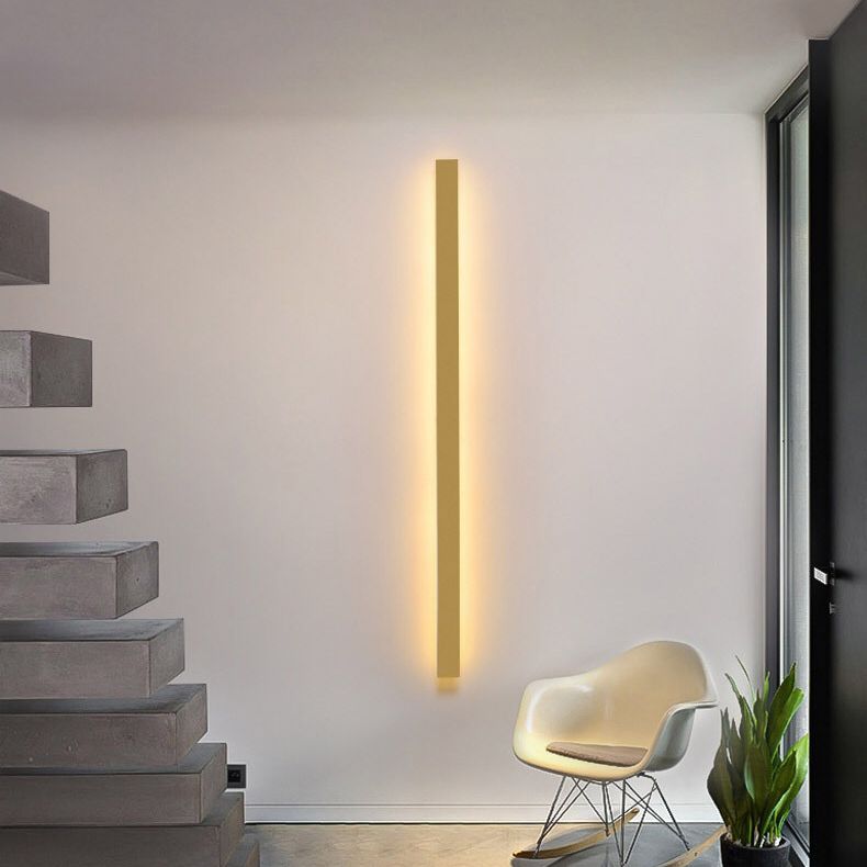 Arisha Minimalist Linear Metal Acrylic Wall Light for Bedroom 3
