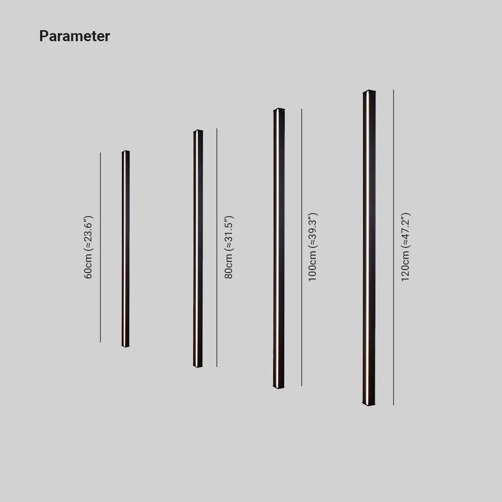 Arisha Minimalist Linear Metal Acrylic Wall Light for Bedroom 4
