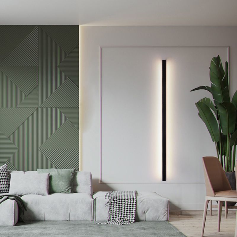 Arisha Minimalist Linear Metal Acrylic Wall Light for Bedroom 6