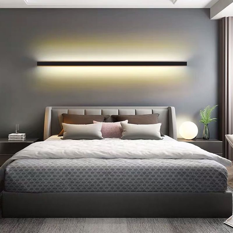 Arisha Minimalist Linear Metal Acrylic Wall Light for Bedroom 7