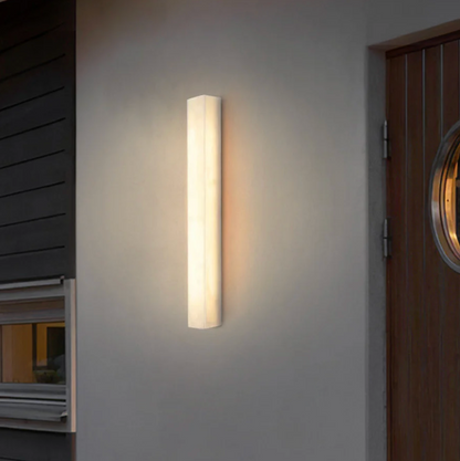 Natural Stone LED Wall Sconce – Premium Vertical Wall Lamp 8