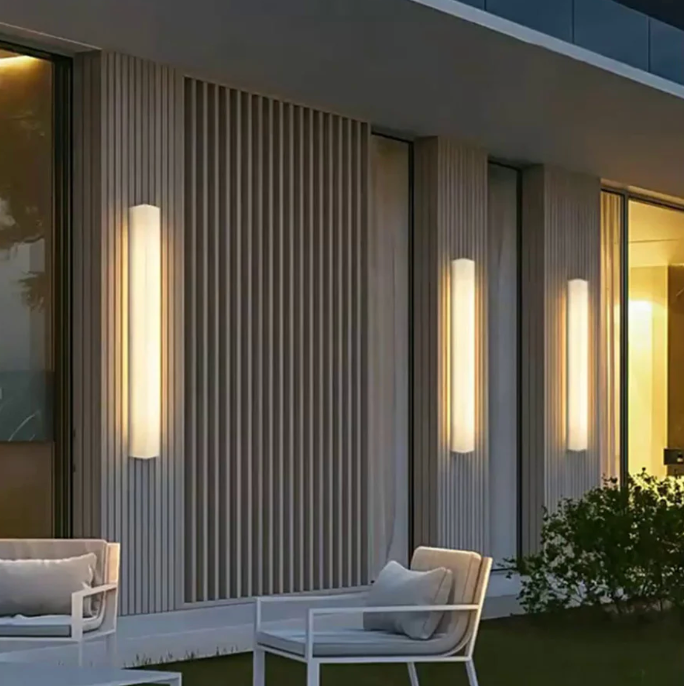 Natural Stone LED Wall Sconce – Premium Vertical Wall Lamp 2