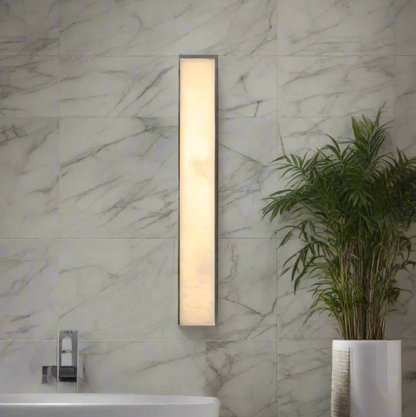 Natural Stone LED Wall Sconce – Premium Vertical Wall Lamp 5