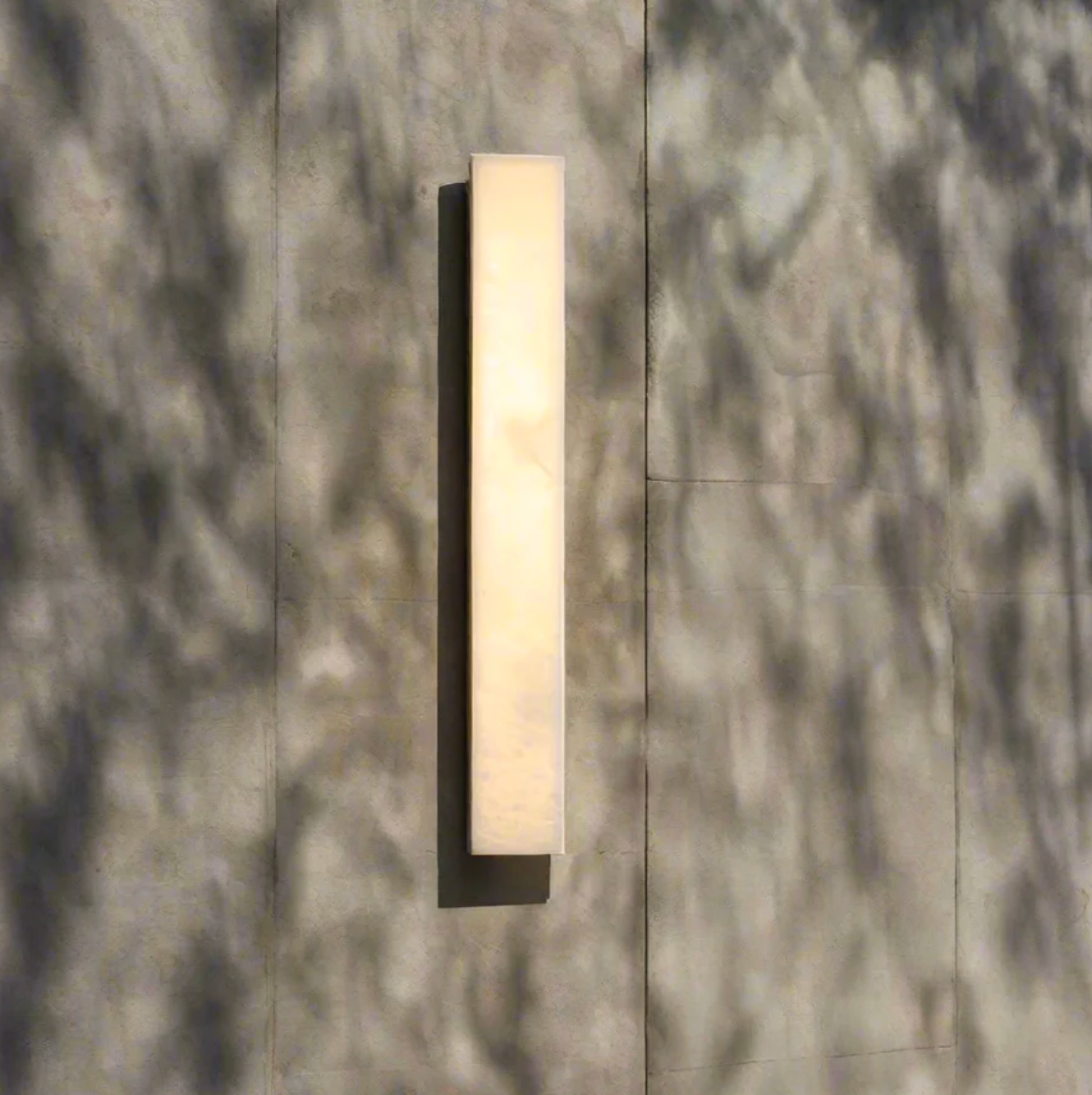 Natural Stone LED Wall Sconce – Premium Vertical Wall Lamp 6
