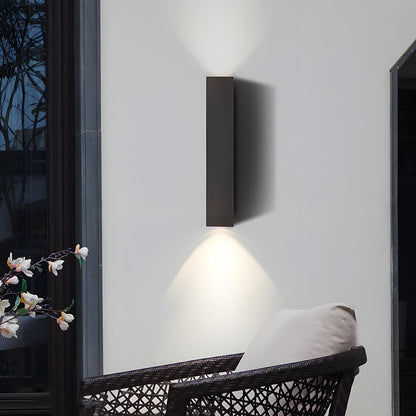 Waterproof Outdoor Rectangular Up and Down Exterior Wall Lights 8