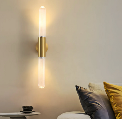 Modern LED wall sconce – vertical decorative lamp for living room and bedroom 9