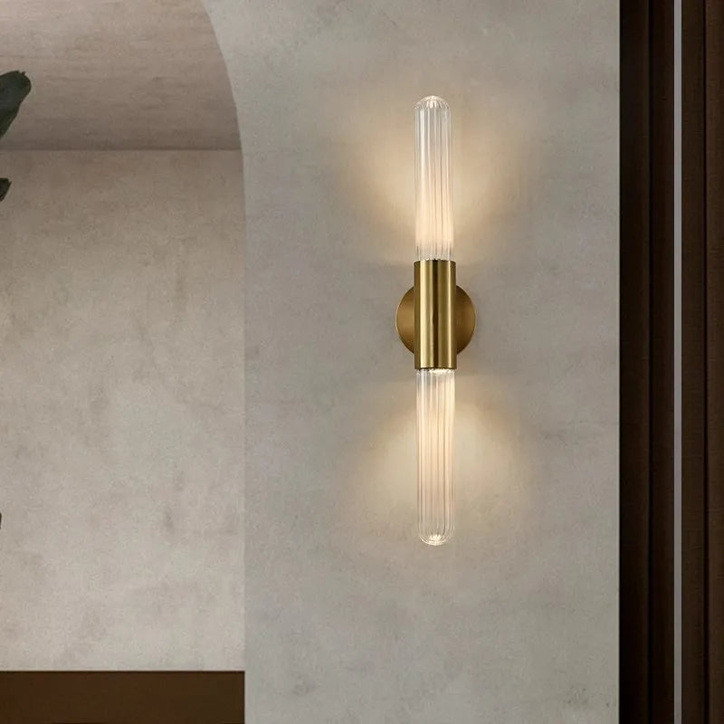 Modern LED wall sconce – vertical decorative lamp for living room and bedroom 4