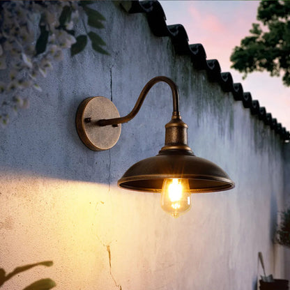 Isyrae - Outdoor Wall Lamp Two Colors Minimalist Modern Facade Lighting 3