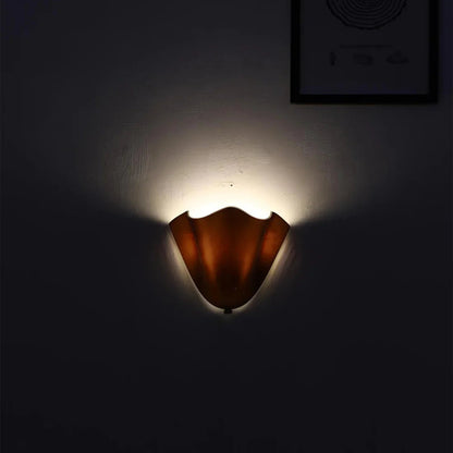 Decorative wall sconce – glass shade, retro style, ambient light 6