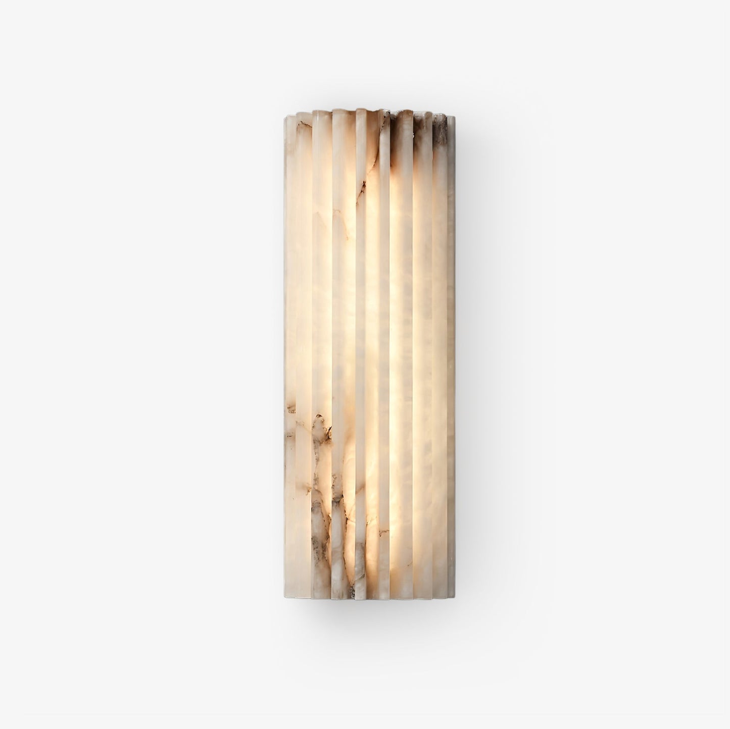 Elara Haus Wall Lamp - Alabaster Integrated LED Wall Sconce Lighting 1
