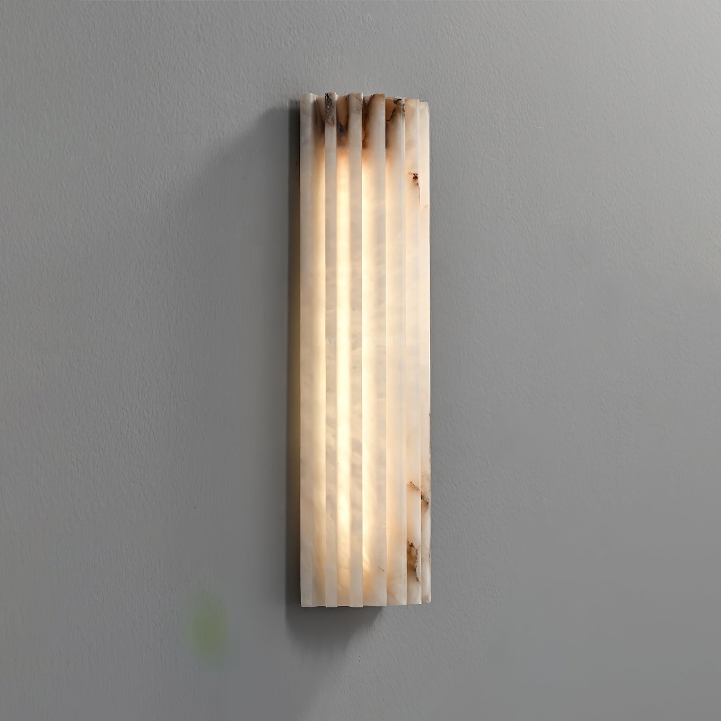Elara Haus Wall Lamp - Alabaster Integrated LED Wall Sconce Lighting 7